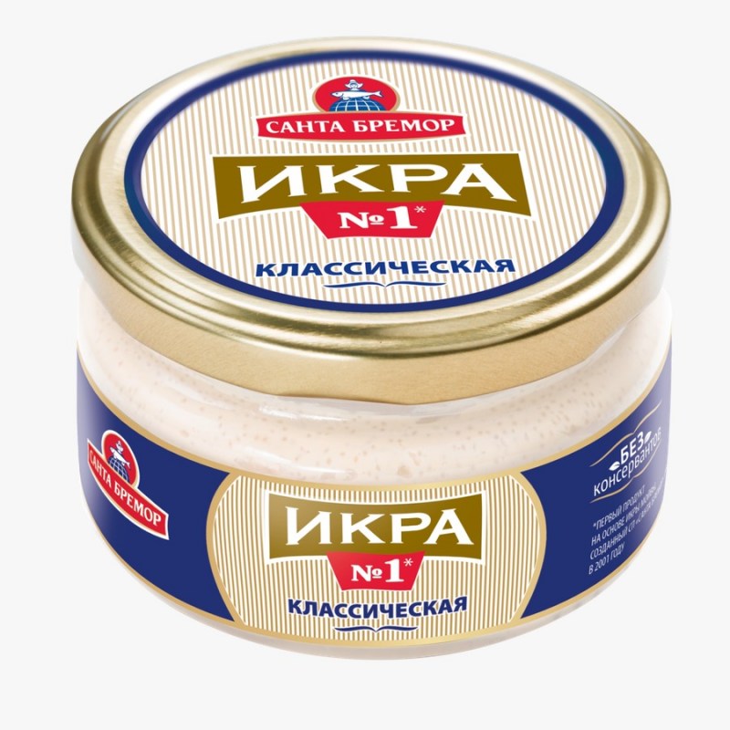икра мойвы в белом соусе